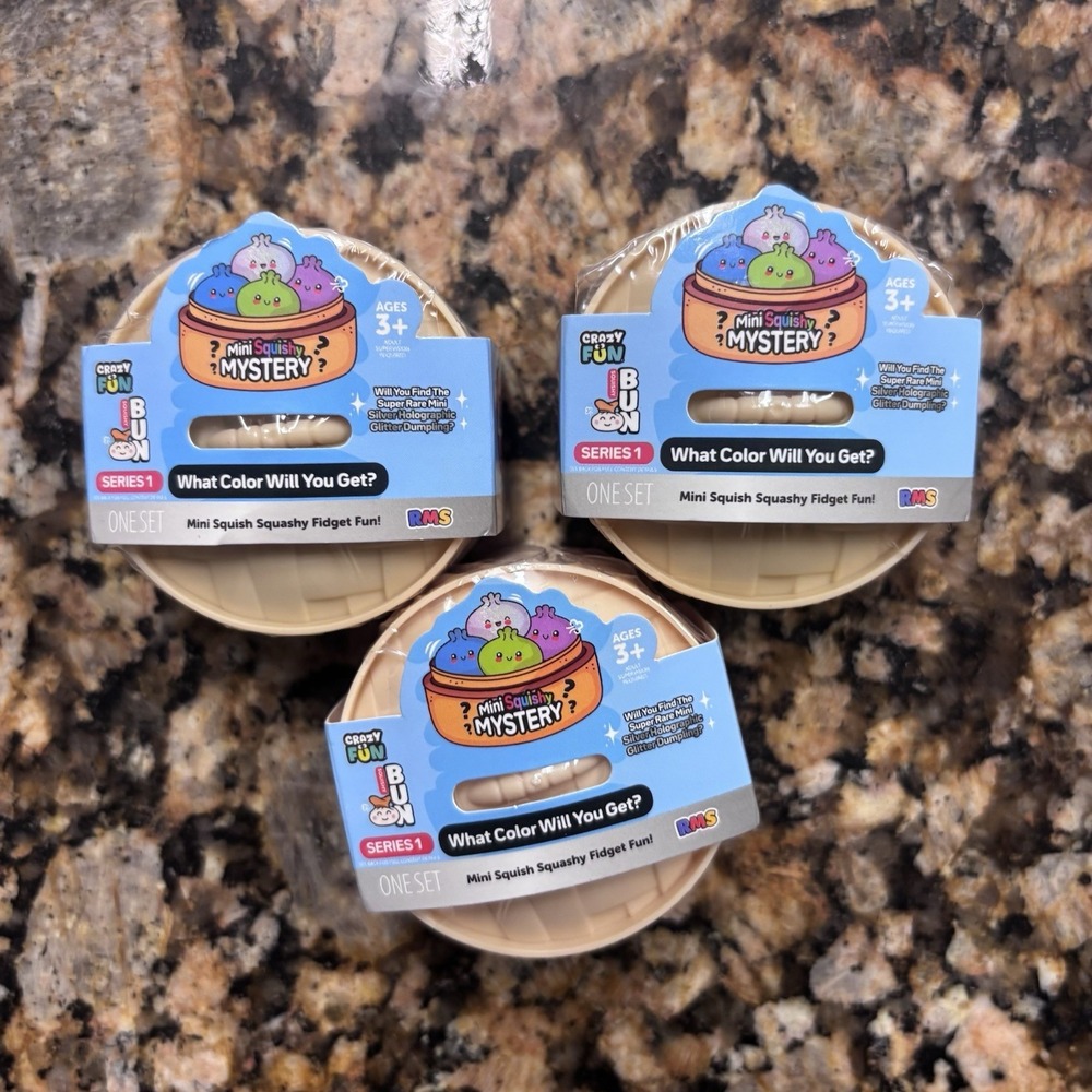 Mini Squishy Mystery Dumpling | Series 1 New Sealed | Crazy Fun Viral (3)